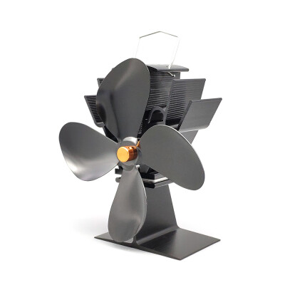 

4 Blades Thermal Energy Burner Fan Heat Driven Circulation Eco Warm Winter