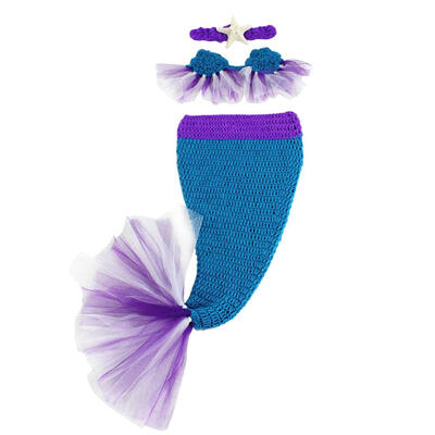 

Baby Mermaid Shaped Costume Photography Props Acrylic Photo Costume