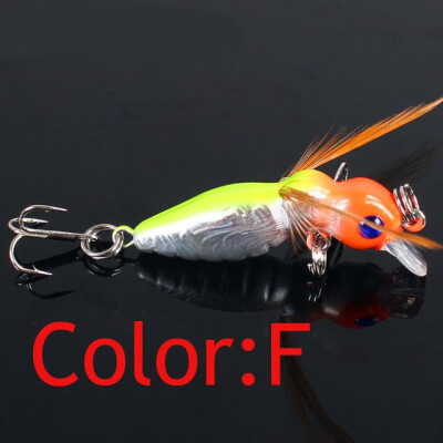 

VISSEN 1pcs 45cm 36g Mini Bee Fishing Lure Hard Bait Wings Fly Wobbler Fishing Topwater Float Isca Artificial Bait