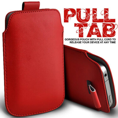 

Fashion PU Leather Pull Tab Sleeve Pouch for Xiaomi Redmi 4 5 6 6A Pro Prime Phone Cases Bag Universal Full Protective Pouch