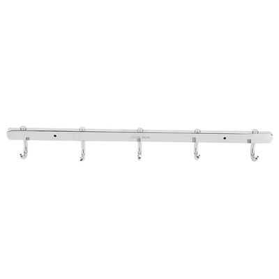 

Greensen Stainless Steel Wall 5 Hooks Rack Multipurpose Hat Clothes Coat Towel Holder Living room Decor Stainless Steel Hook Rack
