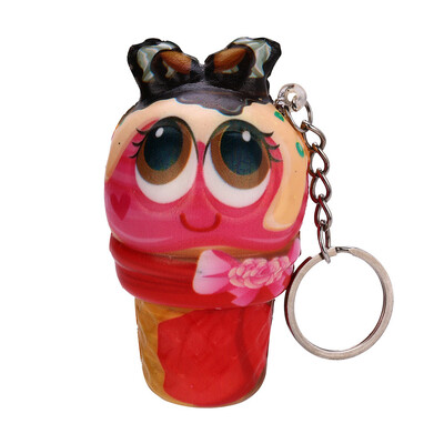 

Gotoamei Ice Cream Doll Pendant Scented Charm Slow Rising Collection Stress Reliever Toys