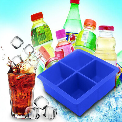 

Toponeto Big Giant King Size Large Silicone Kitchen DIY Ice Cube Square Tray Mold