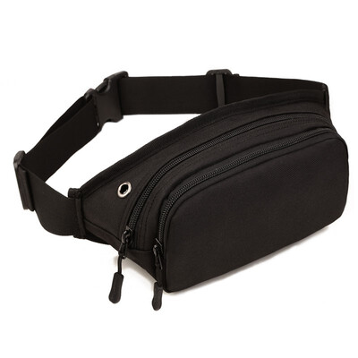 

Men Tactical Waterproof Waist Fanny Packs Bum Belt Bag Nylon Military Travel Hiking Climbing Outdoors Sports Pouch Sling Bag