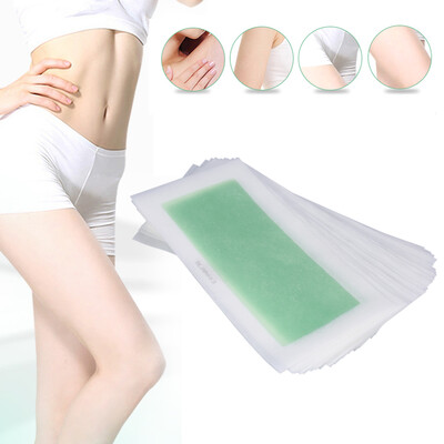 

10PcsSet Leg Arm Armpit Hair Removal Depilatory Nonwoven Epilator Waxing Strip Cold Wax Paper Waxing Strip PaperWaxing Paper