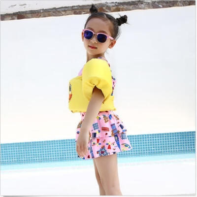 

Toddler Life Jacket Kids Swim Vest Arm Bands Swimming Pool Wear Float Safe
