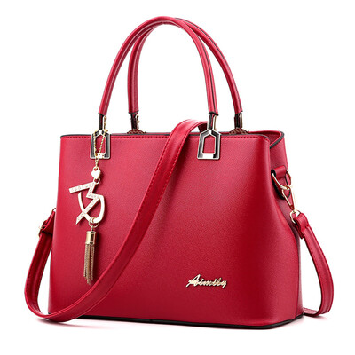 

Tailored Fashion Women Leather Crossbody Bag Shoulder Bag Messenger Bag Hangbag Black