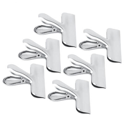

Greensen Stainless Steel Food Bag Clips Heavy-Duty Bag Clips Air Tight Seal Grip Clips for Home Office