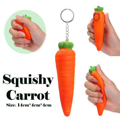 

Gotoamei 14cm Carrot Rabit Favor Squishies Slow Rising Squeeze Scented Stress Relieve Toy