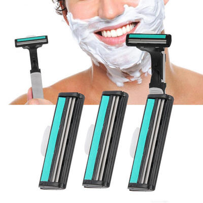 

Greensen 6Pcs Double Layers Men Shaving Razor Blades Supplies Accessory For Manual Razor