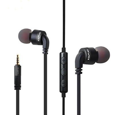 

AWEI ES - 30TY Wired Stereo In-ear HiFi Music Earphones Headphones