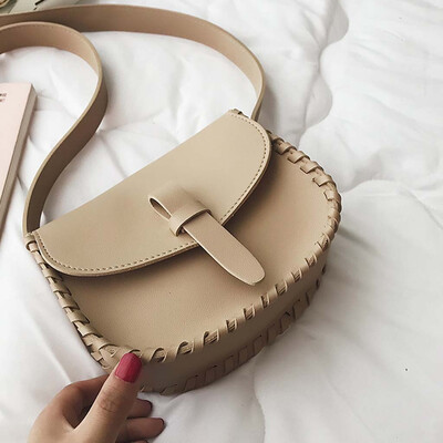 

Tailored Womens Fashion bag simple solid color shoulder bag childrens Messenger bag