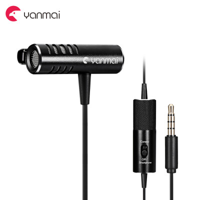 

Yanmai R933S Lavalier Omnidirectional Camera Mobile Microphone