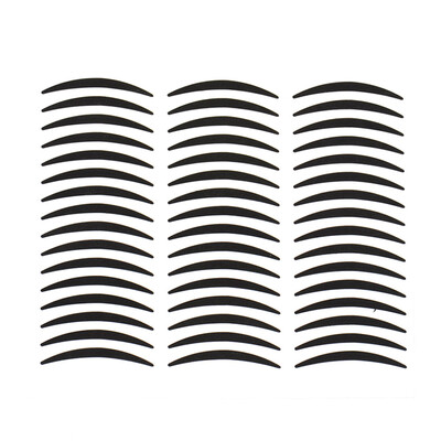 

〖Follure〗24 Pairs Narrow Black Paper Double Eyelid Sticker Tape Technical Eye Tape