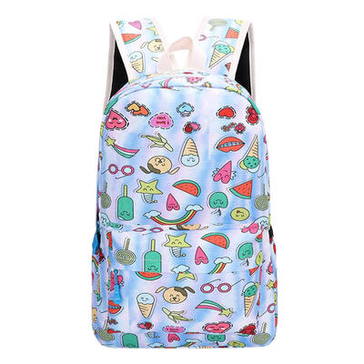 

Cute Women Men Food Print Canvas Backpacks Teen Travel Shoulder Schoolbags