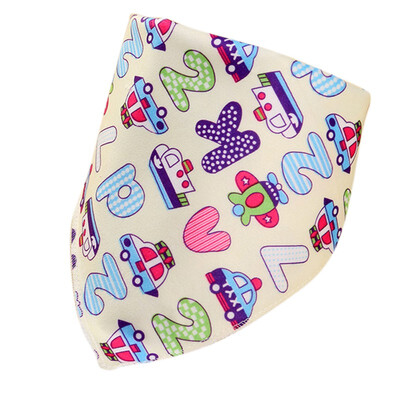 

Baby Bibs Boy Girl Cartoon Animals Water Absorb Bib Burp Cloth Triangle Soft Velvet Baby Saliva Towel Accessories