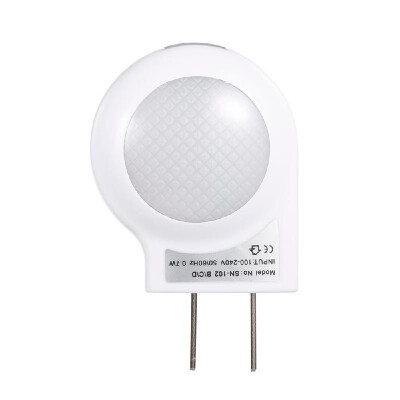 

AC110-240V 07W Mini LED Snail Night light Auto Night Lamp Built-in Light Sensor Control Light Wall Lamp For Baby Kids Bedroom EU