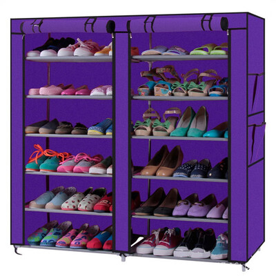 

Space Home Shoe Rack Shelf Storage Closet Organizer Cabinet 6 Layer