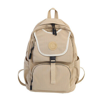 

Guzhuangxian schoolbag girl insfeng Han version of high school students Shoulder Bag Canvas Backpack