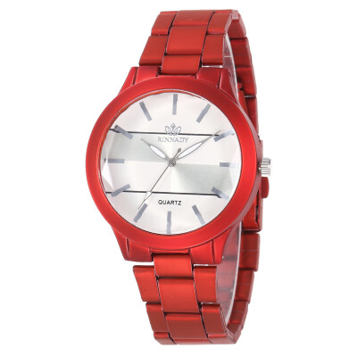 

Casual steel belt simple scale ladies watch students popular new quartz watch