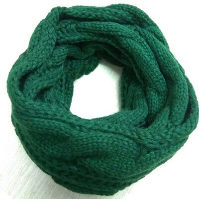 

Womens Warm Winter Infinity Circle Cable Knit Cowl Neck Thick Scarf Shawl Wrap