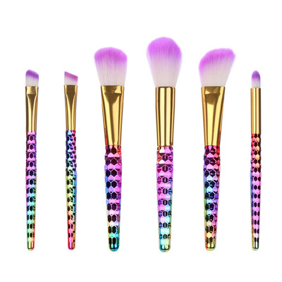 

〖Follure〗6PCS Make Up Foundation Eyebrow Eyeliner Blush Cosmetic Concealer Brushes