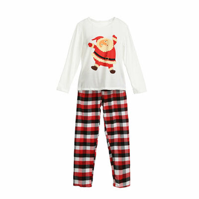 

Family Matching Christmas Pajamas Set Women Baby Kids Sleepwear Nightwear