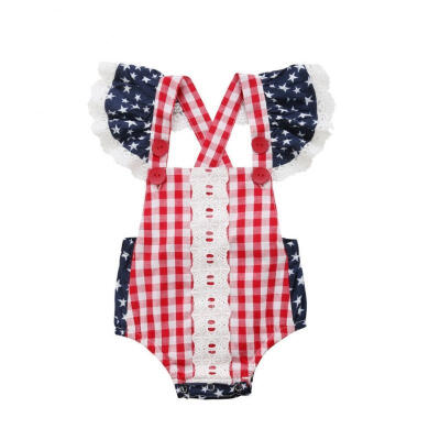 

Baby Girl Newborn Clothes Romper Bodysuit Summer Sunsuit 0-24M