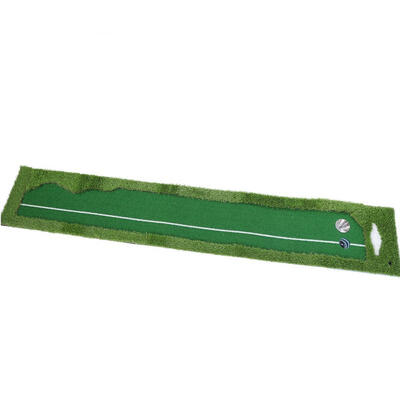 

Greensen 05m x 3m Indoor Golf Putting Green Practice Mat Portable Rubber Golfing Training Mats