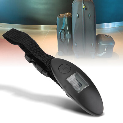 

Travel Portable Handheld Electronic Digital Luggage Scale LCD Display Luggage Suitcase Bag Scale New Black Portable Scale