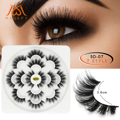 

〖Follure〗Party 5D False Eyelashes Lashes Voluminous Eye Lashes 7 Pair Makeup Lashes