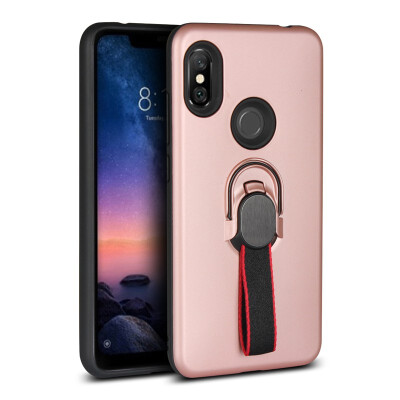 

Magnetic Case Xiaomi Redmi Note 6 Pro Finger Phone Ring Holder Case Redmi Note 6 Note6 Pro Hybrid TPU Cover Redmi note6 Stand Case