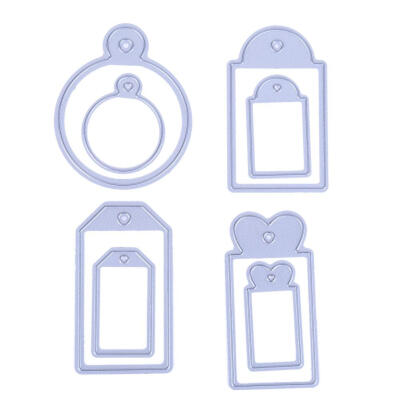 

4pcs Metal Dies Stencil Craft Embossing Cut Die For DIY Scrapbooking Card