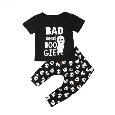 

Newborn Baby Boy Casual Clothes T Shirt Tee TopLong Pants Outfit Set