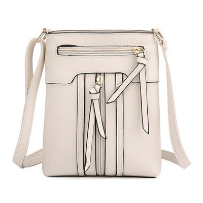 

Vintage Women Solid Color Shoulder Messenger Handbags Leather Crossbody Bag