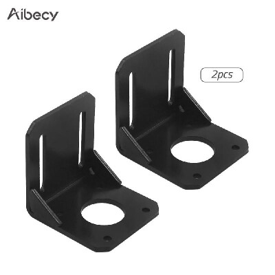 

Aibecy  Shape Mounting Bracket for 42 Stepping Motor Nema 17 Stepper Motor Accessories Strong Steel Brackets Motor Holder Pack of