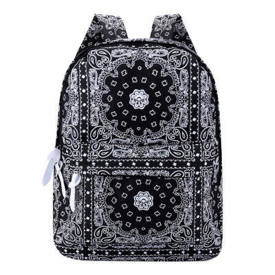 

Ethnic Printed Women Casual Backpacks Canvas Travel Shoulder School Bags