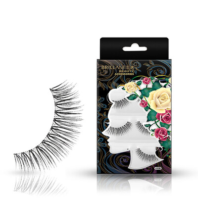 

〖Follure〗1 Box Luxury 3D False Lashes Fluffy Strip Eyelashes Long Natural Party