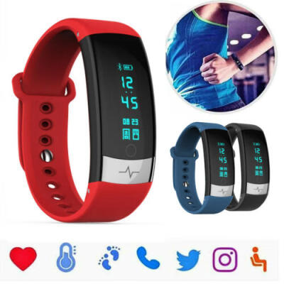 

Smart Watch Blood Pressure Heart Rate Monitor Bracelet Wristband for iOS Android