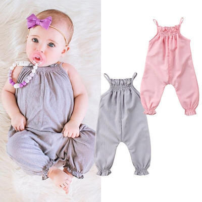 

Infant Toddler Baby Girls Clothes Romper Jumpsuit Playsuit Outfits Sunsuit