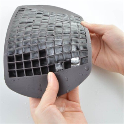 

160 Grid Squares Mini Small Food Grade Silicone Ice Cube Tray