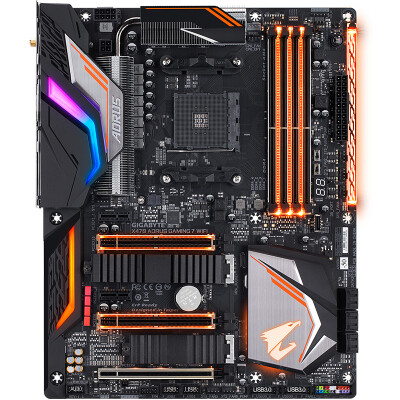 

GIGABYTE X470 AORUS GAMING 7 WIFI AMD 50th Anniversary Edition E-sports Motherboard AMD X470Socket AM4