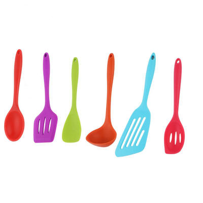 

Greensen 6pcs set Non-stick Food Grade Silicone Kitchen Utensil Cooking Tools Set Kit