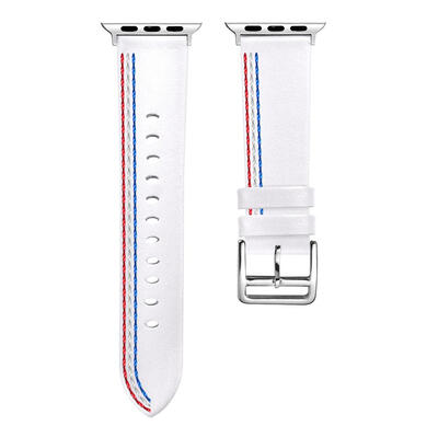 Leather Loop 42mm Watch Band Bracelet Wrist Strap for iWatch Series 1 2 3