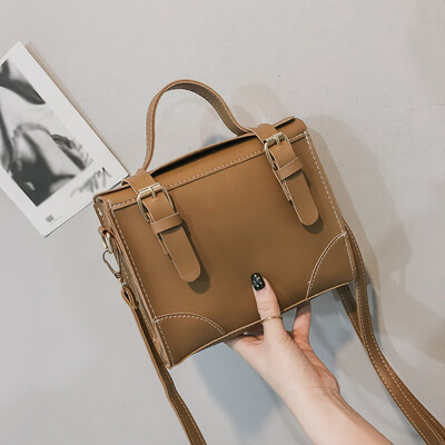 

Tailored Fashion Ladies Leather Solid Color Personality Shoulder Handbag Messenger Bag