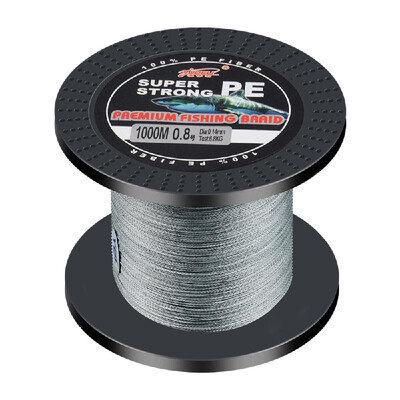 

1000m Fishing Line 4 Strands Knitted Abrasion Resistant Fishing Line Strong PE Lines