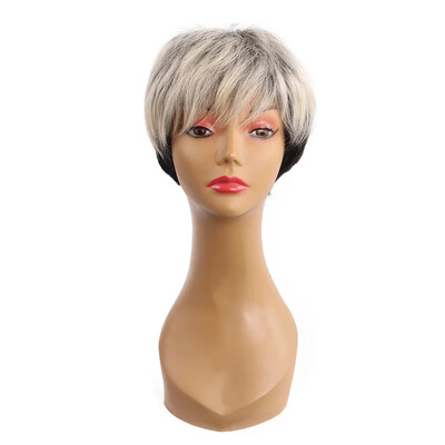 

〖Follure〗Wig Ladies Short Hair Style Natural Realistic Explosion