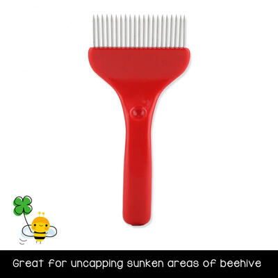 

Greensen 7Pcs A Set of Beekeeping Equipment Kit Bee Brush Uncapping Fork Beekeeper Tools