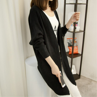

The new fallwinter 2018 version of the new style is a long-sleeved extra-thick cardigan jacket for women