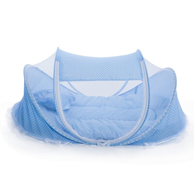 

4pcs Portable Type Comfortable Babies Pad with Sealed Mosquito Net
